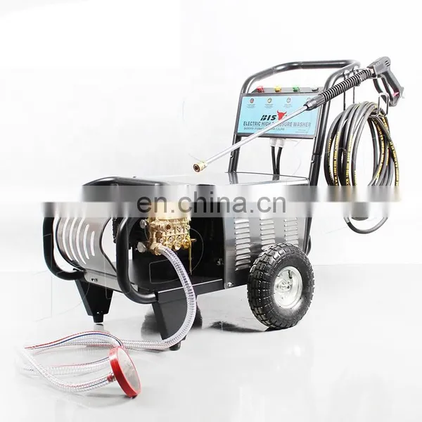 3 Phase Motor 3600 Psi 380V 50Hz 250 Bar 5.5 kw Electric Car Washer High Pressure Washer photo-2