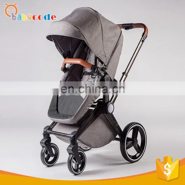 Aluminum Alloy Frame Luxury Baby Carriage With EN1888 Certificate photo-3