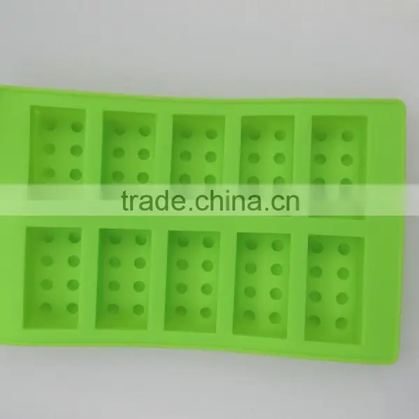 Lego Brick Shaped Gummy Candies Lego Figures Make by FDA Silicone photo-4