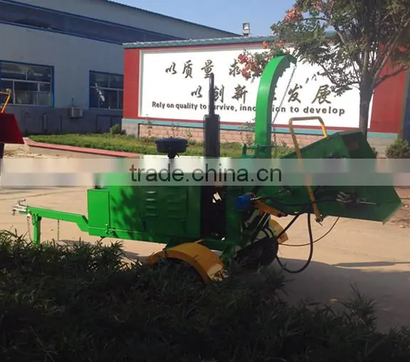 Runshine CE Approved DWC40 Mobile Wood Chipper for Sale Quality Choice photo-4