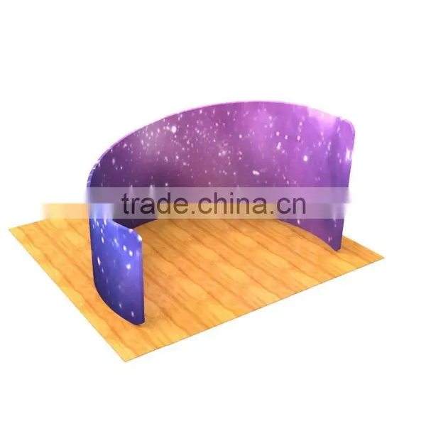 Trade Show Tension Fabric Display Portable Tension Fabric System