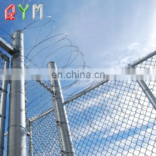 High Security Steel Wire Mesh Chain Link Airport Fence photo-3