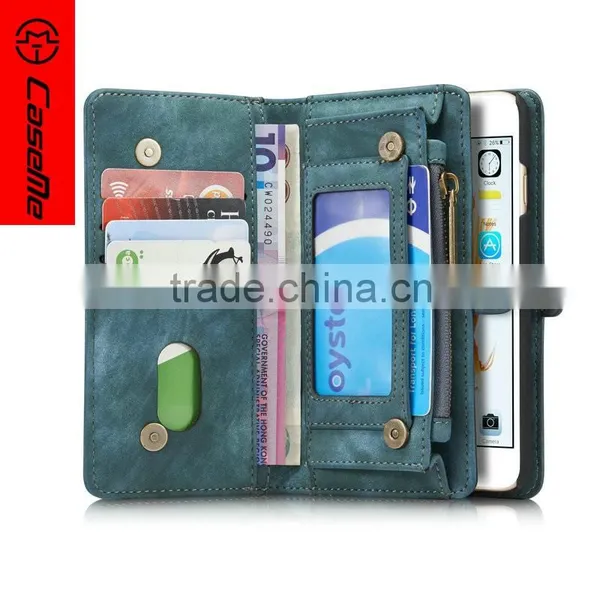 Wholesale Premium pu Leather Case for Iphone 6 6s Flip Case Wallet