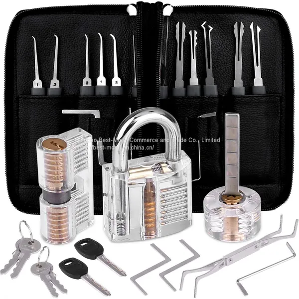 Wholesale 30pcs Locksmith Lock Picking Set Lock Pick Set Lockpicking Tools Lock Pick Set Padlock photo-3
