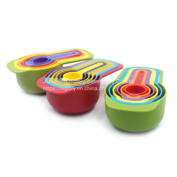 Silicone 6-piece Set Baking Measuring Spoon Set With Scale Measuring Spoon Color Measuring Spoons photo-5