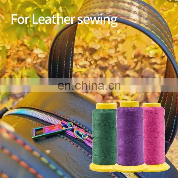 250D/3 Threads Leather Shoe Sewing Polyester Thread Leather 0.5 photo-5
