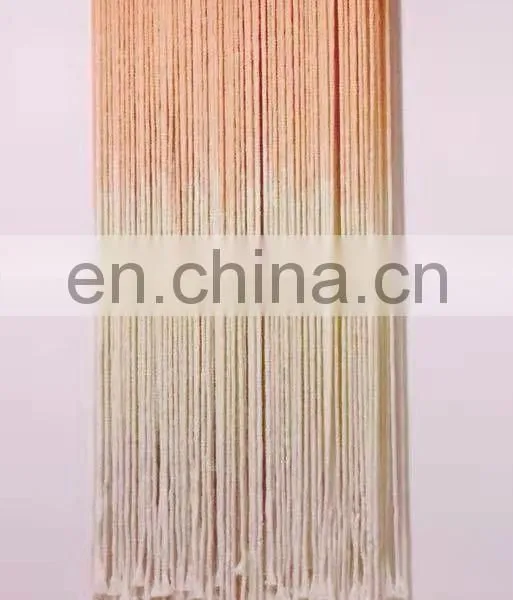 Wholesale Wall Decorative Colored Cotton Rope Diy Handmade Gradient Cords Macrame Polyester / Cotton,cotton/polyester 3mm Spun photo-5