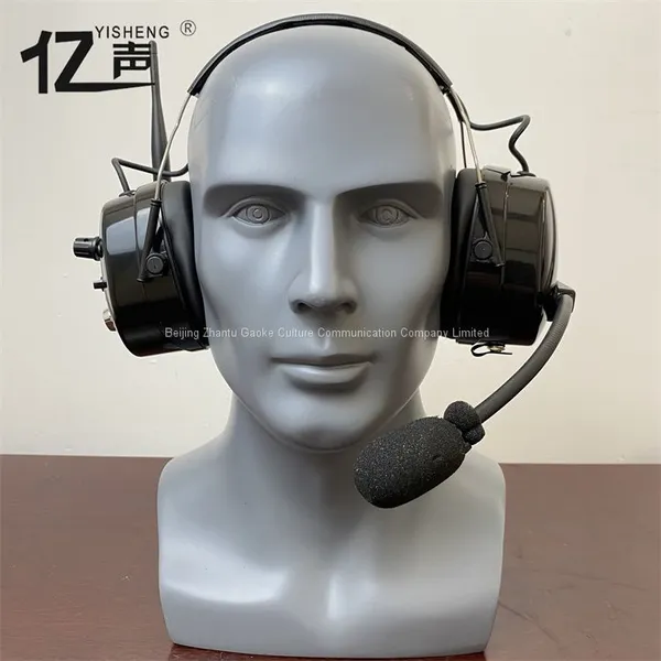 Professional Wireless Noise Reduction Intercom Half Duplex Headset “YISHENG” YS-DJ-02H Series photo-4