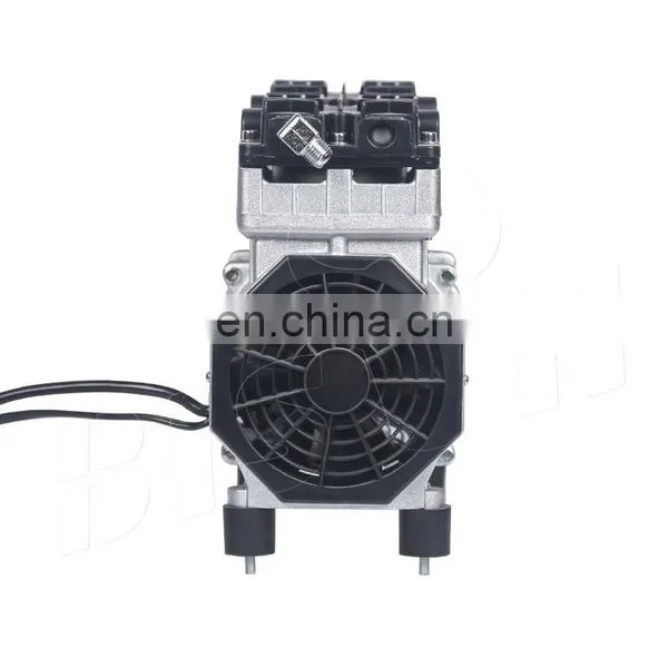 Bison China Manufacture 62dB 550W 1400RPM Silent Pistons Air Head Compressor Oilless photo-2