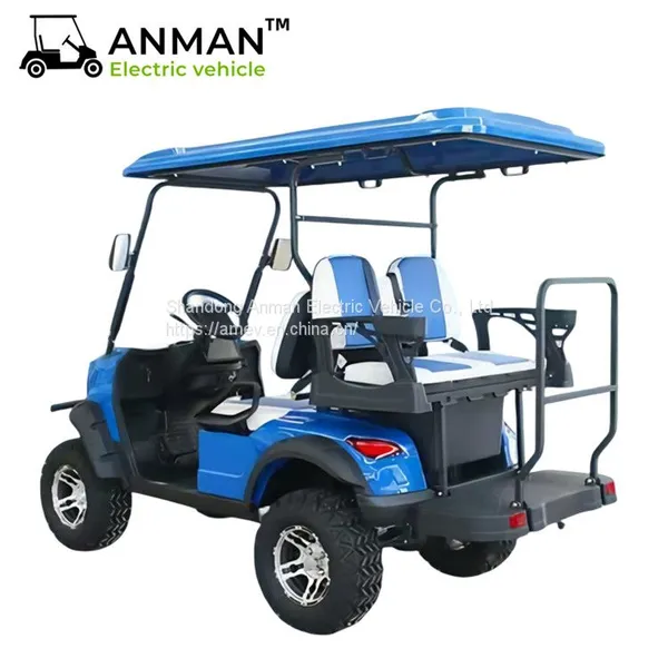 48V 4kw AC Motor Electric Golf Cart Club Car 4 Seats photo-3