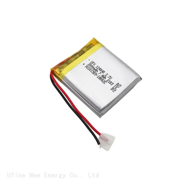 China Li-ion Battery Manufacturer Wholesale Portable Medical Equipment Battery UFX124040 2000mAh 3.7V Safety Lipo Battery photo-5