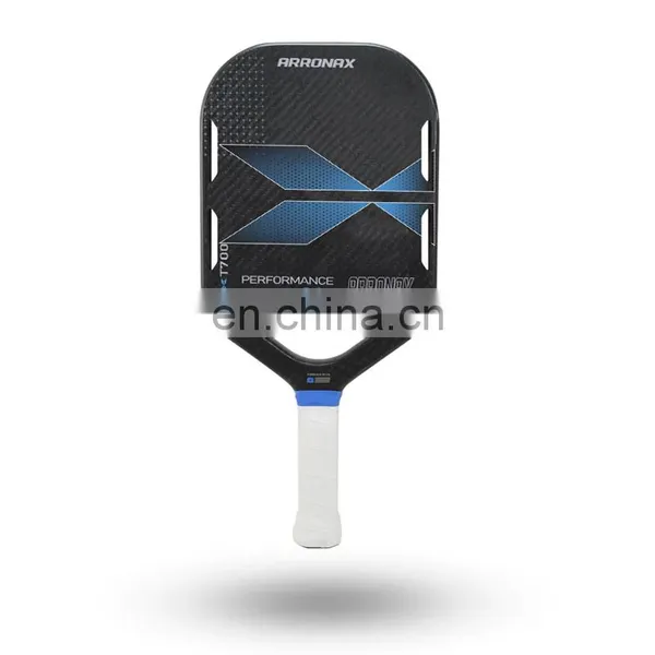 Custom Rough Surface T700 Carbon Thermoformed Pickleball Paddle Red Smile Bilateral Model Get USAPA Approved photo-4