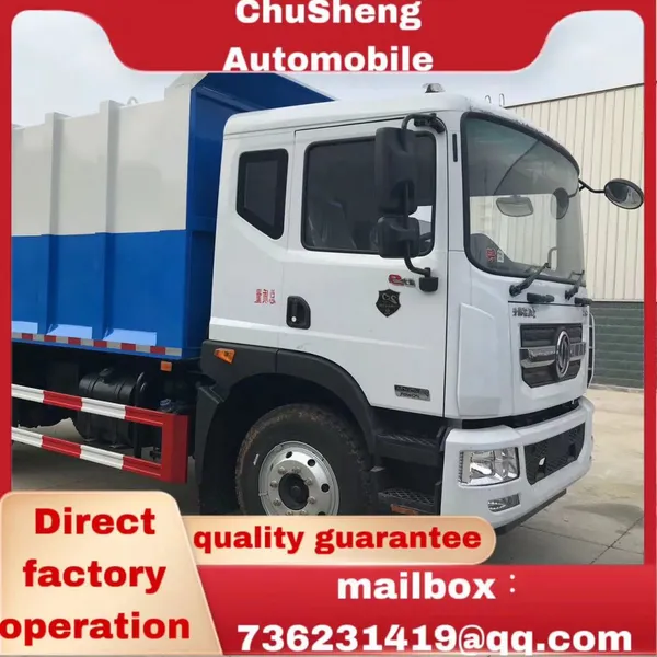 Hook Arm Garbage Truck
