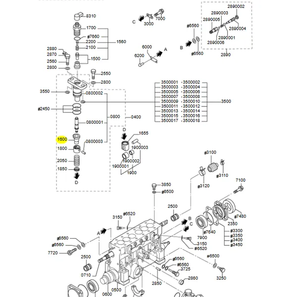 48202-28101 Pinion Suit For Mitsubishi S6R photo-2