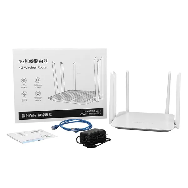 AC1200 Cat 6 OpenWRT 4g Lte Wifi Router