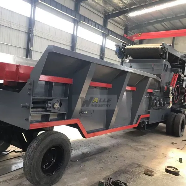 Nailed Wooden Pallet Wood Chip Machine Crusher Log