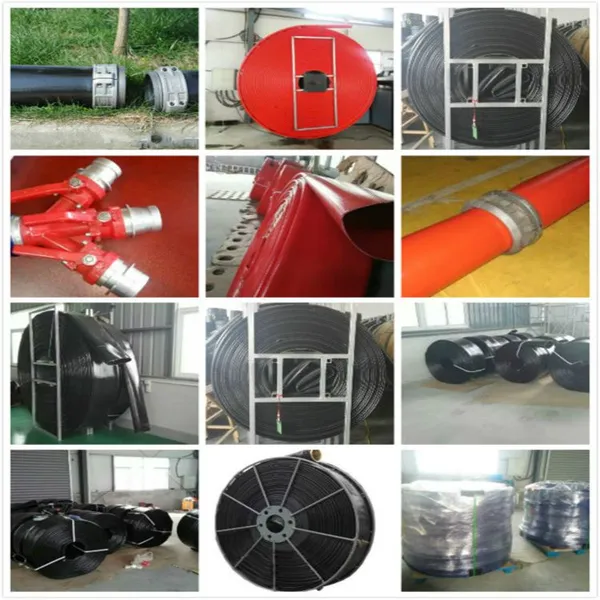 Oil and Gas Develop Use Large Diameter High Pressure Polyurethanes TPU Layflat Hose Discharge Water Hose photo-5