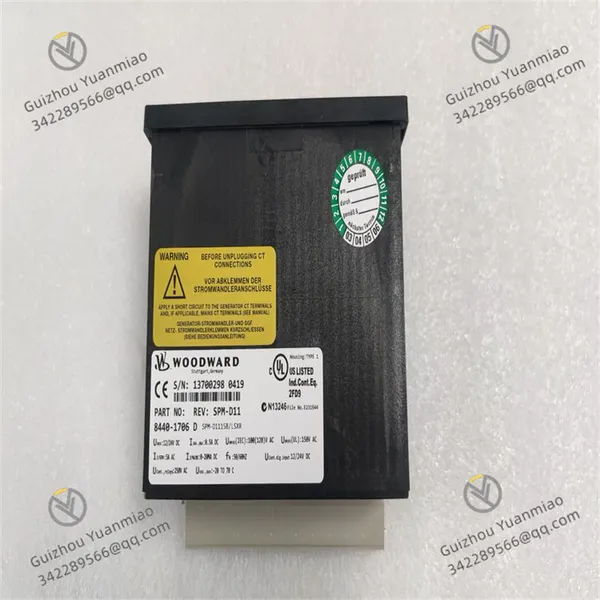 Woodward 8440-1706 Speed Controller photo-2