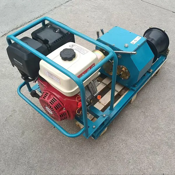 Changyun Technology 5T Gasoline Winch (Shaft Drive) - A Cable Laying Pulling Machine photo-5