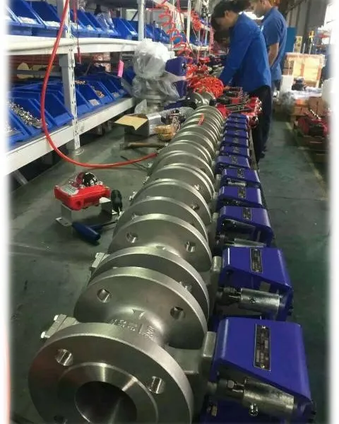 Sanitary V-Type Ball Valve With Tri-Clamp Ends for Pharma