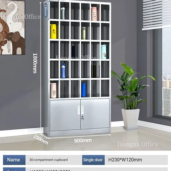 Free-Standing Stainless Steel Tea Cup Holder & Display Shelf-Modern Office Pantry Furniture photo-5