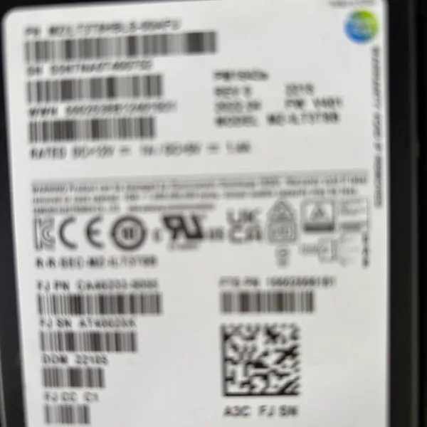 Fujitsu 3.84TB SAS 12G 2.5