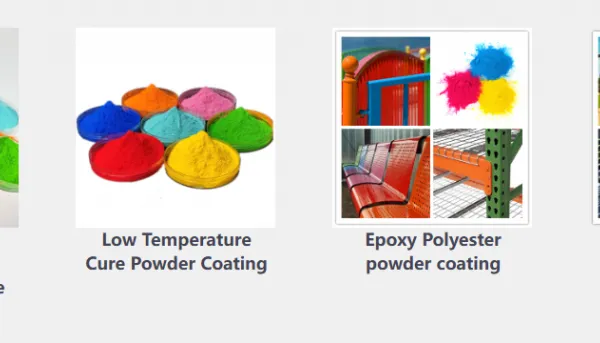 Translucent Colors Polyester Powder Paint Electrostatic Powder Coating photo-2