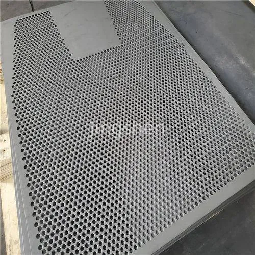 Perforated Metal Mesh Galvanized 316 Stainless Steel Welding Customized Round Hole Powder Coated Sheet photo-5