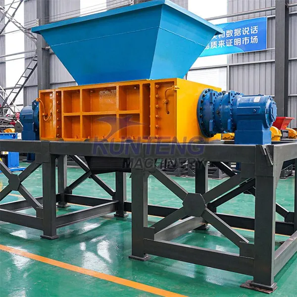 Waste Cloth Cotton Nylon Fabric Crusher Recycling Waste Textile Shredder Machine EPC
