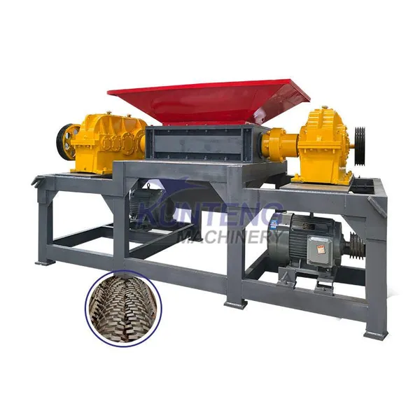 Aluminium-Holzschredder-Chipper für die industrielle Zerkleinerung von Tabakblättern, Glasfasern, Plastikflaschen und Rollenbrecher. EPC