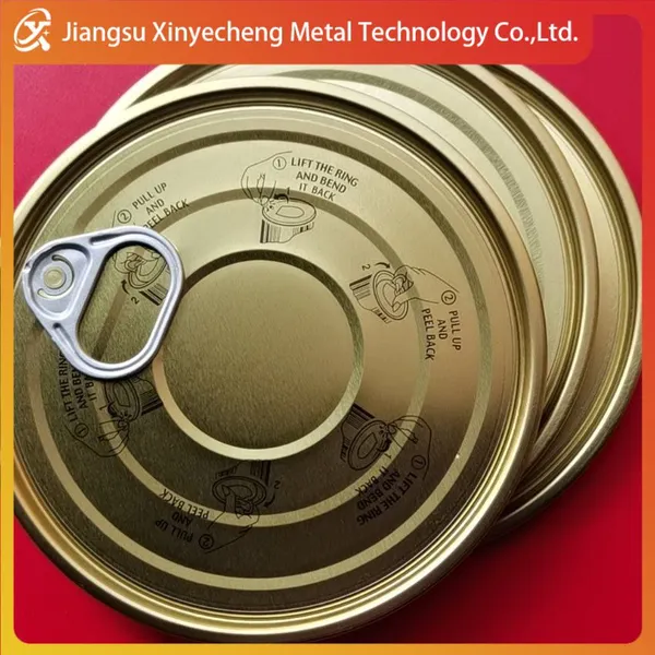 Factory Price Food Grade Golden Lacquered Printed T1-T5 Thickness 0.13-0.55 mm CMYK Printing   sheet  coated sheet