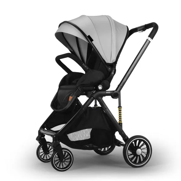 Foldable Baby Stroller 360° Rotatable Seat Two Way Push Baby Walker Stroller One Button Folding photo-4