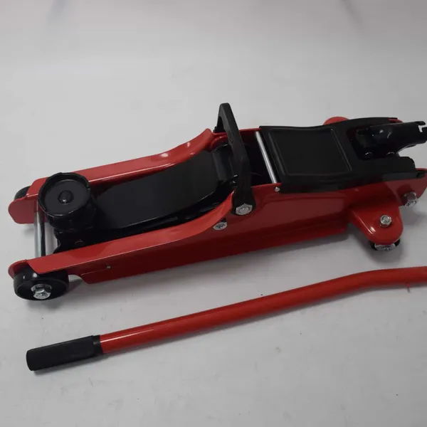 WY 600Y 10.5kg Hydraulic Trolley Jack 80-360mm Lifting Range Steel Construction photo-4