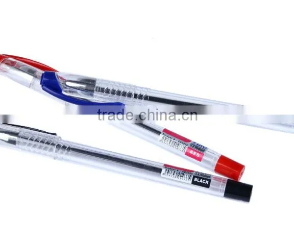 Simple New Model Transparent Ball Pen for Office photo-2