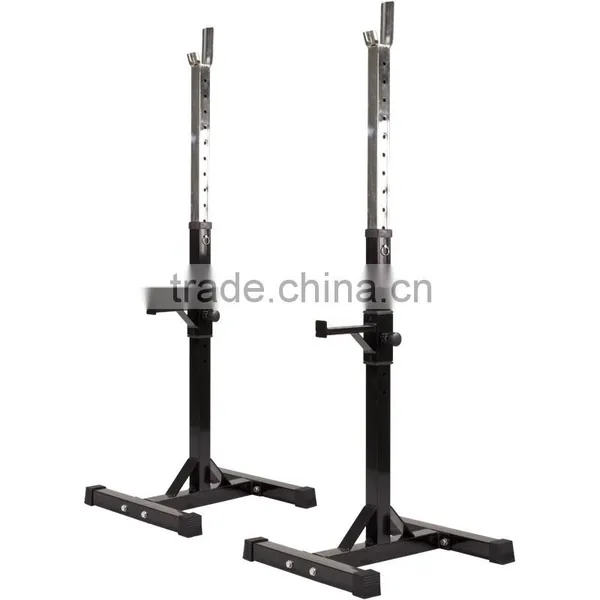 Weight Lifting Barbell Stand Rack With Adjustable Weight Plate Rack photo-2