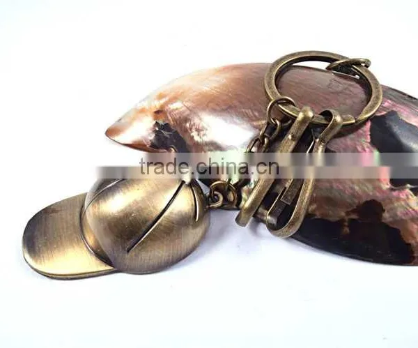 Custom Metal Keychain Jordan Basketball Cap Keychain photo-3