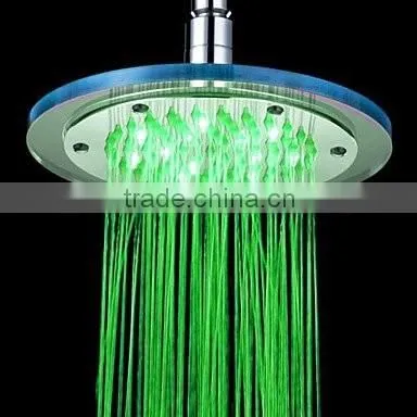 Color Changing Bathroom Top LED Rainfall Shower Head photo-4