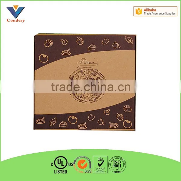 Low Cost Custom Pizza Box Food Grade Paper Box photo-5
