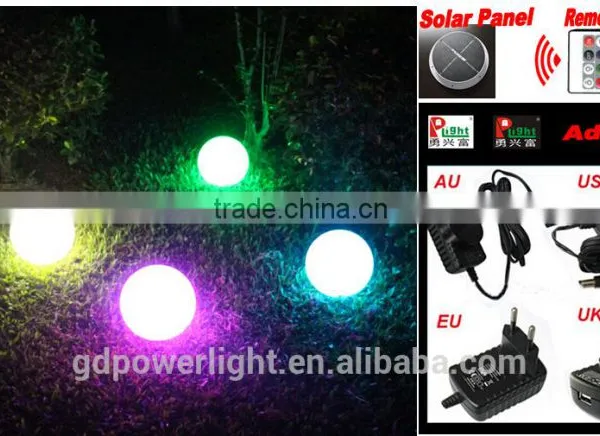Solar LED Light Ball With Remote Control YXF-400S2 photo-5
