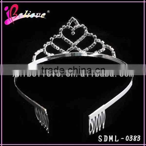 Elegant Bling Princess Crown Made in China Wedding Crown,queen Crown for Sale photo-3