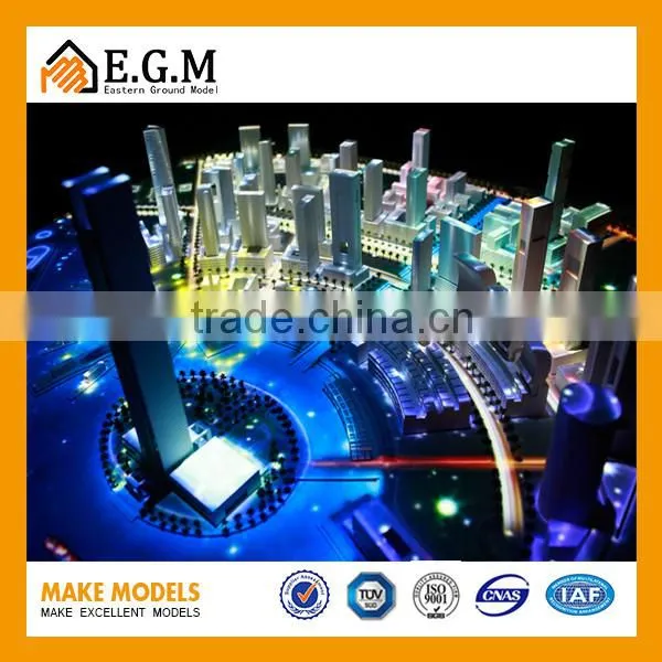 customized 3d rendering building model for real estate display