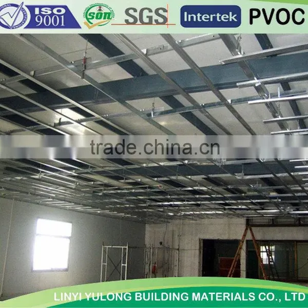 Light Settle Keel/steel Channel(main Channel,c Stud,u Track) for Gypsum Board Ceiling photo-2