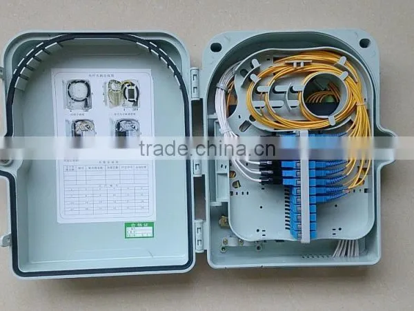 16 Core FTTH Outdoor Fiber Optic Terminal Box With PC/ABS Material photo-3