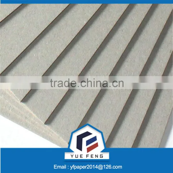 Zhejiang Good Stiffness Grey Cardboard for Funiture Covering Paper photo-3