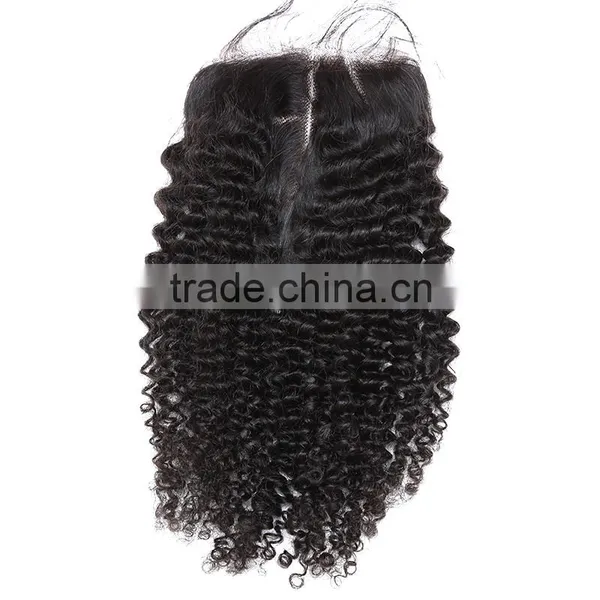 Cheap Brazilian Virgin Human Hair 4X4 Natural Part Lace Closure With Baby Hair Quality Choice photo-6