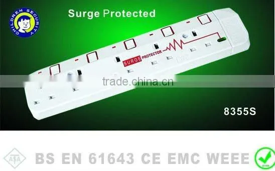 Surge Protector Socket With Individual Switch