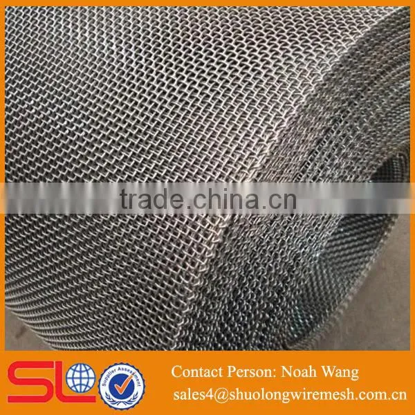 Hebei Factory PVC Coated 304 Stainless Steel Woven Wire Mesh photo-2