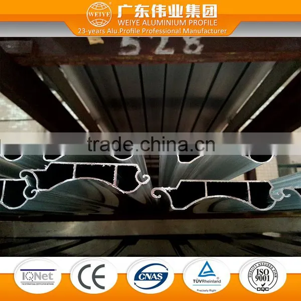 6063-T5 Aluminium Extrusion Roller Shutter Profile for Commercial Shop photo-5