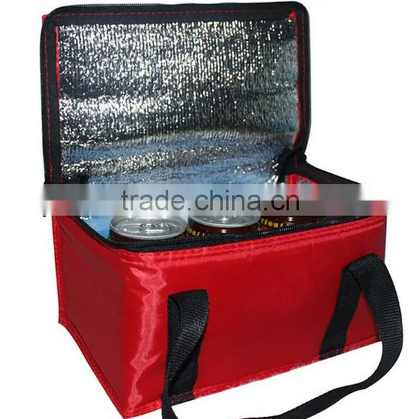 Hot Sale Insulation 4 Wine Cooler Bag 600D Polyester Cooler Bag photo-4
