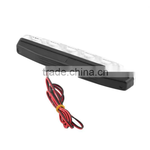 2pcs NEW High Quality 6 LED Daytime Driving Running Light DRL Car Fog Lamp Waterproof White DC 12V photo-2